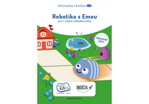 Robotika s Emou, pracovný zošit 6408 Robotika PZ obalka