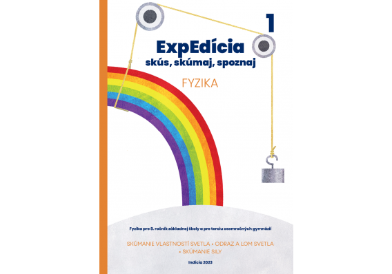ExpEdícia - Fyzika 8. ročník, pracovná učebnica 1 8FYZ PU1 obalka
