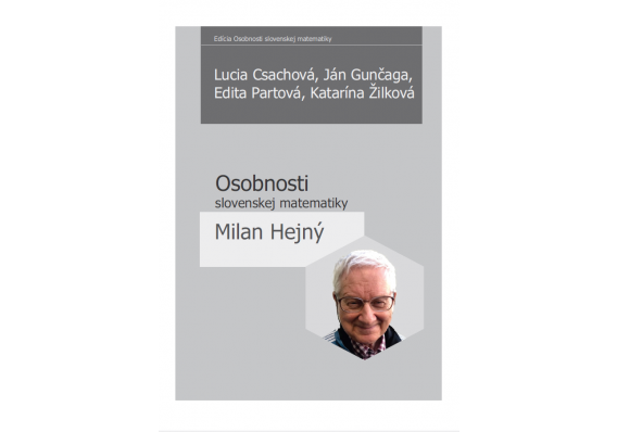 Osobnosti slovenskej matematiky: Milan Hejný Obalka